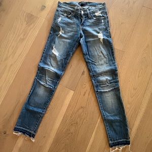 Flying Monkey Distressed skinny jeans